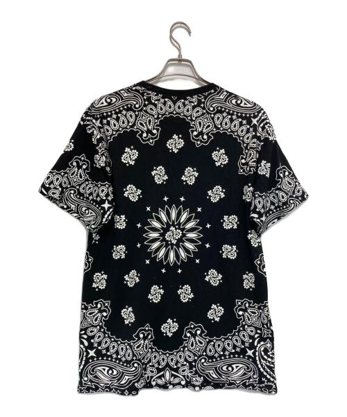 SUPREME（シュプリーム）Supreme (シュプリーム) Hanes (ヘインズ) Bandana Tagless Tees ブラック サイズ:Lの古着・服飾アイテム