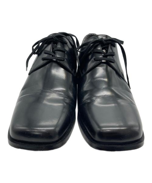 RIM.ARK（リムアーク）RIM.ARK (リムアーク) Square toe blucher shoes ブラック サイズ:38の古着・服飾アイテム