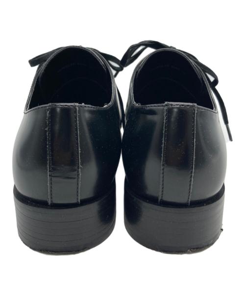 RIM.ARK（リムアーク）RIM.ARK (リムアーク) Square toe blucher shoes ブラック サイズ:38の古着・服飾アイテム