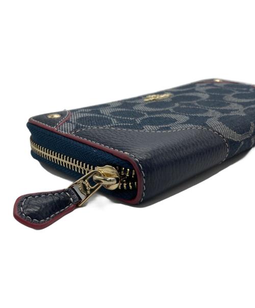 COACH（コーチ）COACH (コーチ) 長財布 インディゴの古着・服飾アイテム