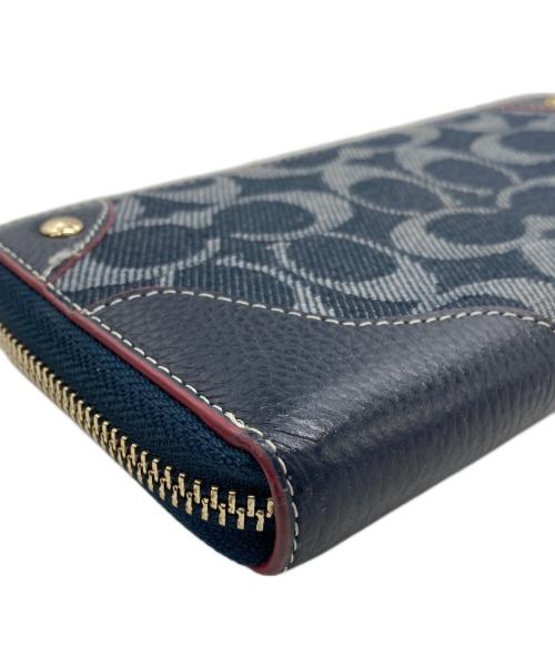 COACH（コーチ）COACH (コーチ) 長財布 インディゴの古着・服飾アイテム