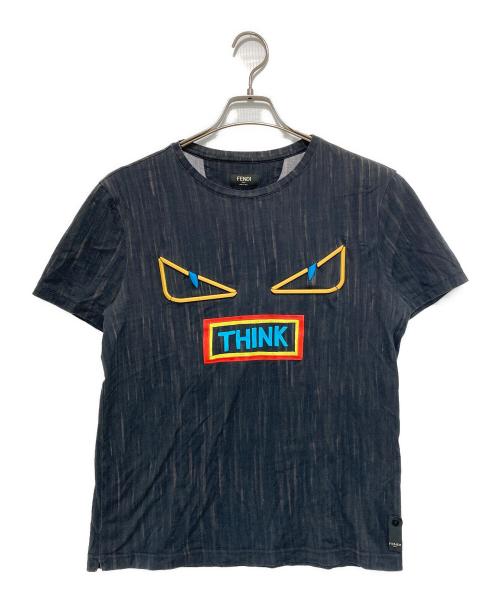 FENDI（フェンディ）FENDI (フェンディ) New Eyes Tee ブラック サイズ:IT48の古着・服飾アイテム