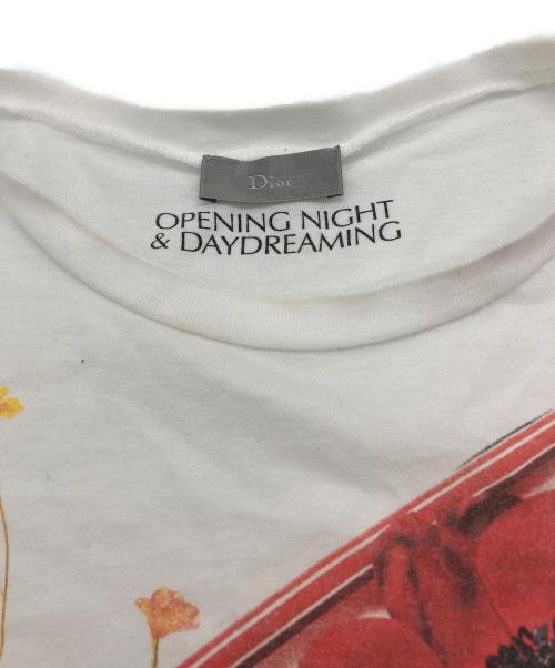 Dior（ディオール）Dior (ディオール) プリントTシャツ ホワイト サイズ:Mの古着・服飾アイテム