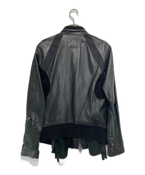 L.G.B（ルグランブルー）L.G.B (ルグランブルー) レザージャケット ブラック サイズ:1の古着・服飾アイテム