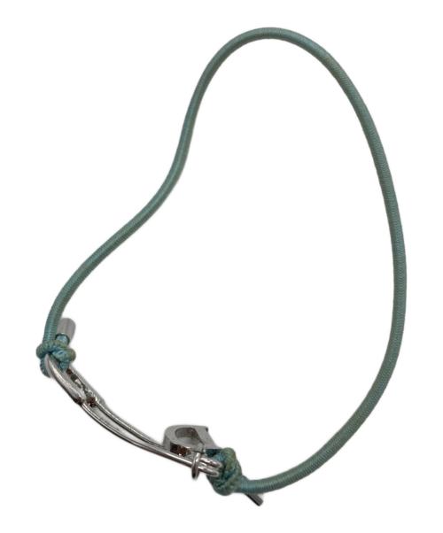 Dior（ディオール）DIOR (ディオール) Dコードブレスレット スカイブルーの古着・服飾アイテム