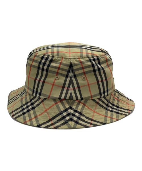 BURBERRY LONDON（バーバリーロンドン）BURBERRY LONDON (バーバリーロンドン) SUPREME (シュプリーム) コラボバケットハット ベージュ サイズ:M/Lの古着・服飾アイテム
