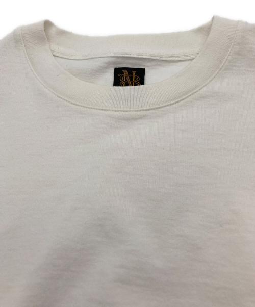 BATONER（バトナ―）BATONER (バトナ―) Degrease Crew Neck Knit ホワイト サイズ:２の古着・服飾アイテム