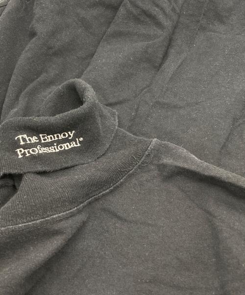The Ennoy Professional（ザ エンノイ プロフェッショナル）The Ennoy Professional (ザ エンノイ プロフェッショナル) タートルネックカットソー ブラック サイズ:Lの古着・服飾アイテム