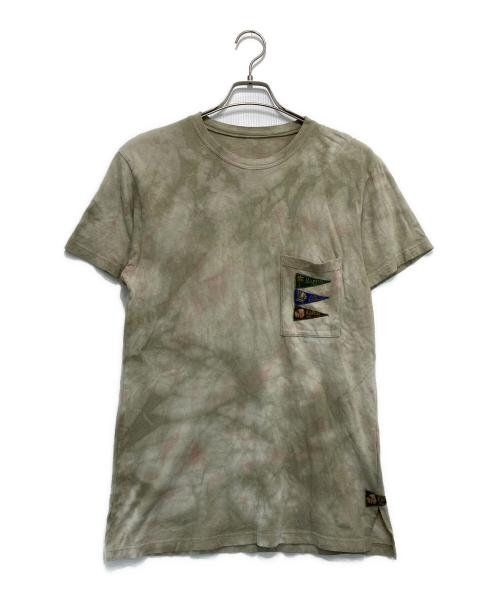 KAPITAL（キャピタル）KAPITAL (キャピタル) タイダイ半袖Tシャツ ベージュ サイズ:3の古着・服飾アイテム