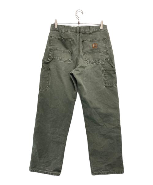 CarHartt（カーハート）CarHartt (カーハート) ダブルニーワークパンツ モスグリーン サイズ:32×32の古着・服飾アイテム