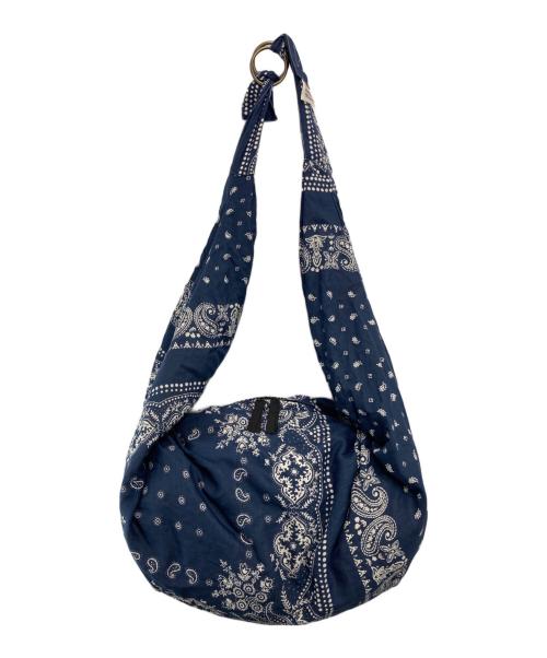 KAPITAL（キャピタル）KAPITAL (キャピタル) ガーゼ ラットブランドバンダナ ネイビーの古着・服飾アイテム