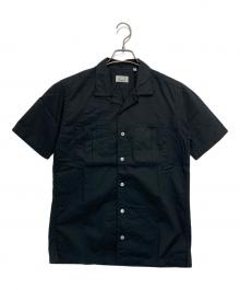 giannetto（ジャンネット）の古着「オープンカラーシャツ」｜ブラック