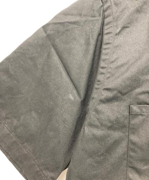 giannetto（ジャンネット）giannetto (ジャンネット) オープンカラーシャツ ブラック サイズ:Mの古着・服飾アイテム