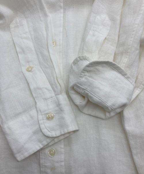 RALPH LAUREN（ラルフローレン）RALPH LAUREN (ラルフローレン) リネンシャツ ホワイト サイズ:Lの古着・服飾アイテム