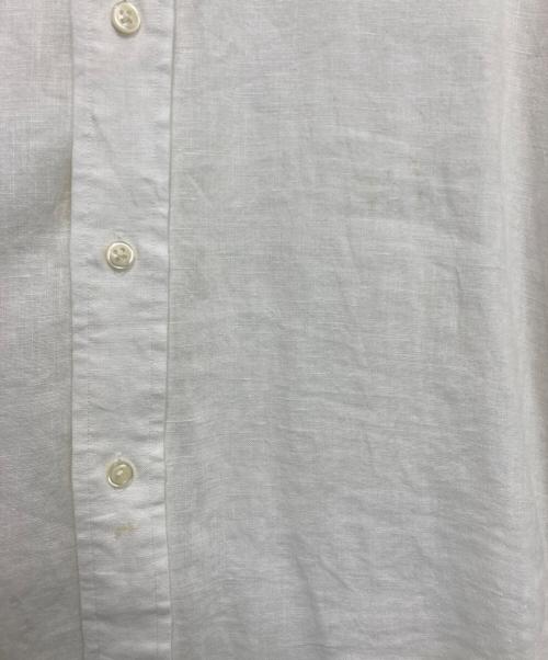 RALPH LAUREN（ラルフローレン）RALPH LAUREN (ラルフローレン) リネンシャツ ホワイト サイズ:Lの古着・服飾アイテム