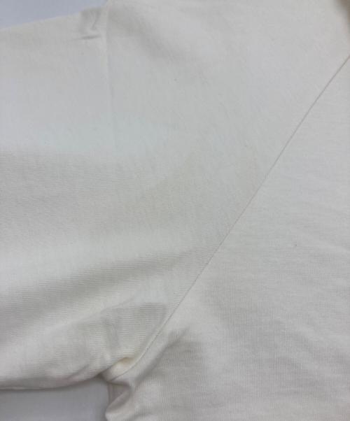 MONCLER GRENOBLE（モンクレール グルノーブル）MONCLER GRENOBLE (モンクレール グルノーブル) MAGLIA GIROCOLLO Tシャツ ホワイト サイズ:Mの古着・服飾アイテム