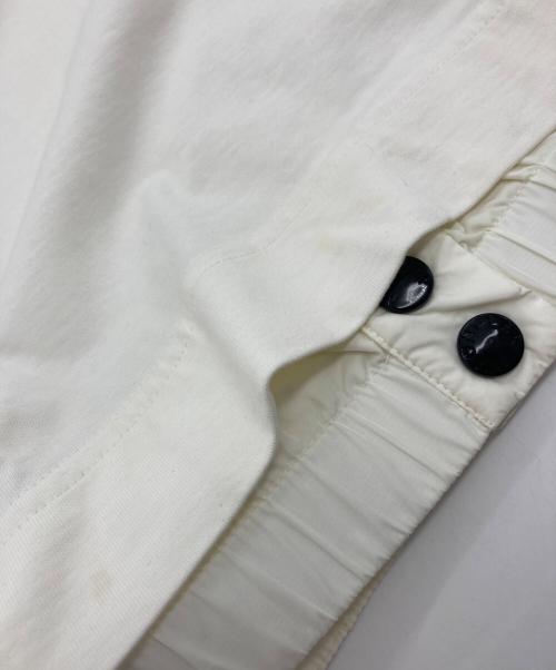 MONCLER GRENOBLE（モンクレール グルノーブル）MONCLER GRENOBLE (モンクレール グルノーブル) MAGLIA GIROCOLLO Tシャツ ホワイト サイズ:Mの古着・服飾アイテム