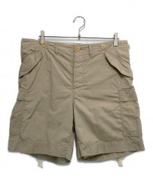 sacai（サカイ）の古着「ベルテッドカーゴショートパンツ」｜ベージュ