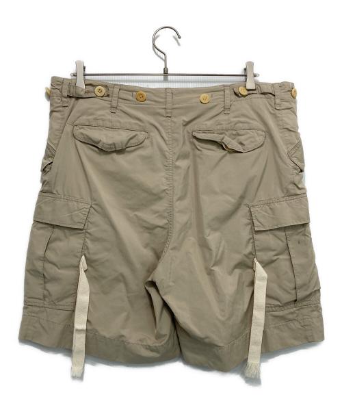 sacai（サカイ）sacai (サカイ) ベルテッドカーゴショートパンツ ベージュ サイズ:3の古着・服飾アイテム