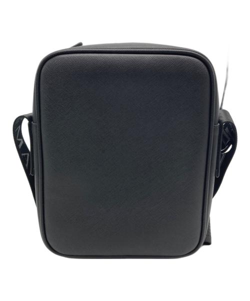EMPORIO ARMANI（エンポリオアルマーニ）EMPORIO ARMANI (エンポリオアルマーニ) ショルダーバッグ ブラックの古着・服飾アイテム