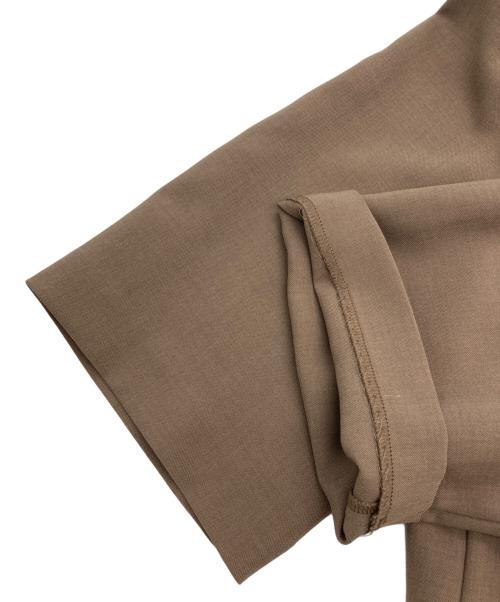 green label relaxing（グリーンレーベルリラクシング）green label relaxing (グリーンレーベルリラクシング) エアシカル ショート スリーブ ジャケット ベージュ サイズ:-の古着・服飾アイテム