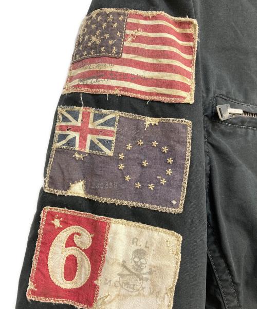 POLO JEANS CO.（ポロジーンズカンパニー）POLO JEANS CO. (ポロジーンズカンパニー) ノーカラージャケット ネイビー サイズ:Lの古着・服飾アイテム