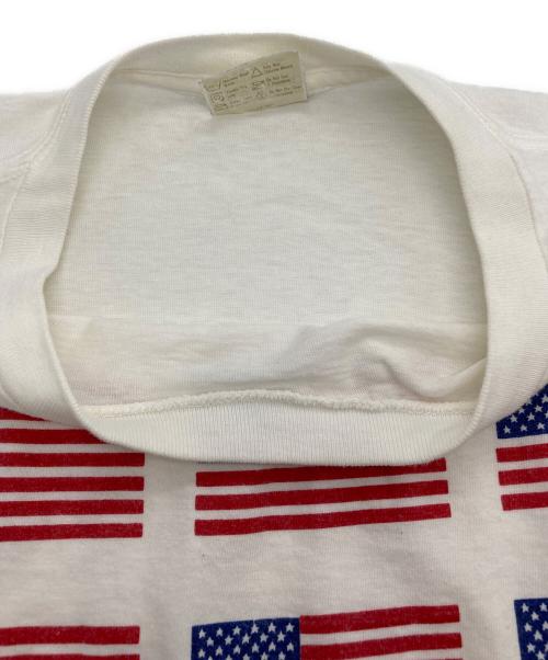 BANANA REPUBLIC（バナナリパブリック）BANANA REPUBLIC (バナナリパブリック) ［古着］90's 星条旗プリントTシャツ ホワイト サイズ:Mの古着・服飾アイテム