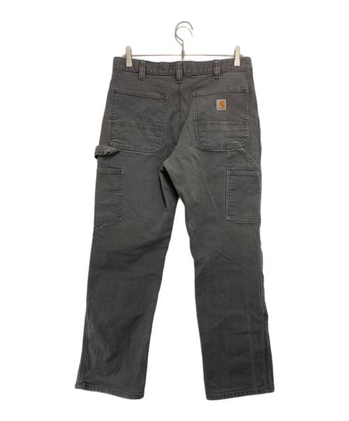 CarHartt（カーハート）CarHartt (カーハート) RELAXED FIT ダブルニーダックパンツ グレー サイズ:33×30の古着・服飾アイテム