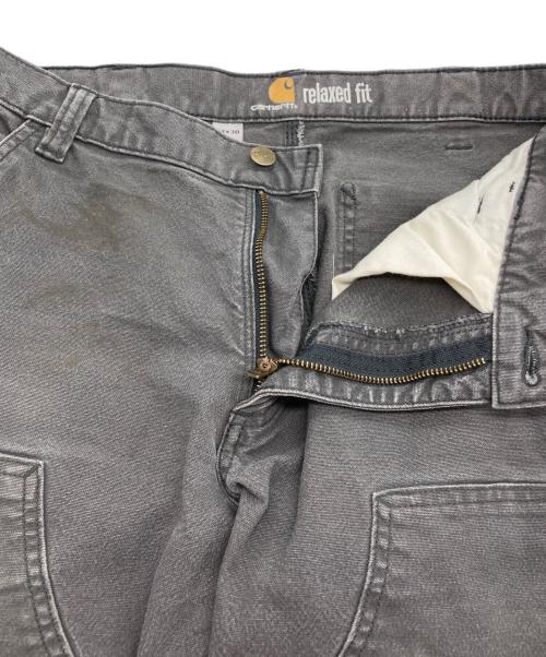 CarHartt（カーハート）CarHartt (カーハート) RELAXED FIT ダブルニーダックパンツ グレー サイズ:33×30の古着・服飾アイテム