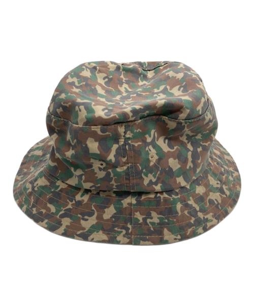 stussy hats（ステューシー）stussy hats (ステューシー) ［古着］90’s バケットハット カーキ サイズ:S/Mの古着・服飾アイテム