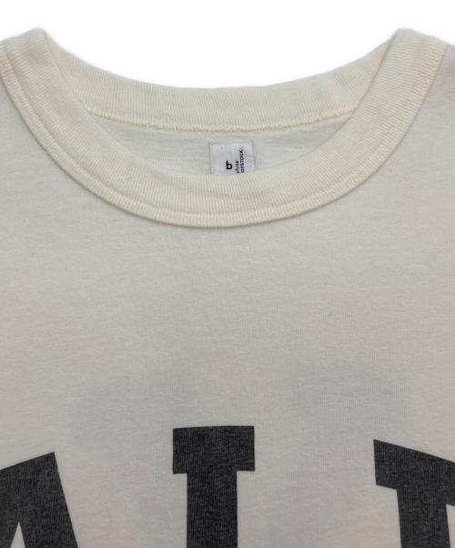 blurhms ROOTSTOCK（ブラームスルーツストック）blurhms ROOTSTOCK (ブラームスルーツストック) W-W 88/12Print Tee ベージュ サイズ:WOの古着・服飾アイテム