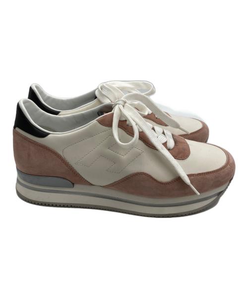 HOGAN（ホーガン）HOGAN (ホーガン) ローカットスニーカー ホワイト サイズ:38の古着・服飾アイテム