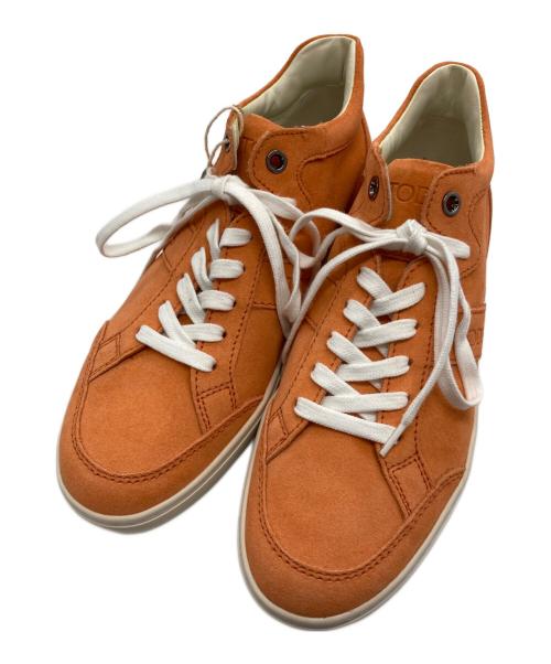 TOD'S（トッズ）TOD'S (トッズ) スウェードスニーカー オレンジ サイズ:38の古着・服飾アイテム
