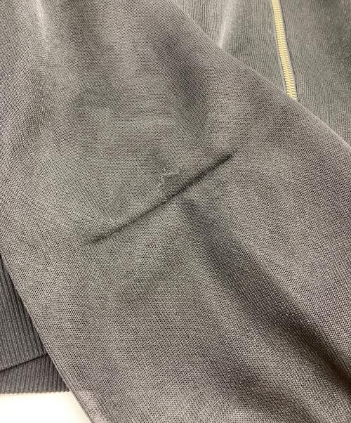 Diagram（ダイアグラム）Diagram (ダイアグラム) グレースコンチネンタル シアーニットパーカー ブラック サイズ:36の古着・服飾アイテム