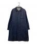 ゴーシュ（ゴーシュ）の古着「シルクデニムムロングコート」｜インディゴ