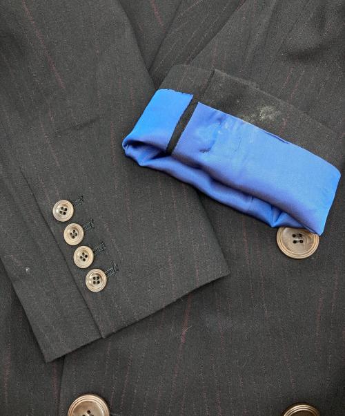 Jean Paul Gaultier FEMME（ジャンポールゴルチエ フェム）Jean Paul GAULTIER FEMME (ジャンポールゴルチェフェム) ダブルジャケットセットアップ ブラック サイズ:40の古着・服飾アイテム