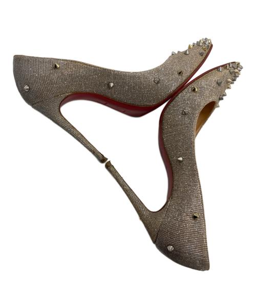 Christian Louboutin（クリスチャン・ルブタン）Christian Louboutin (クリスチャン・ルブタン) スタッズヒールパンプス サイズ:36の古着・服飾アイテム