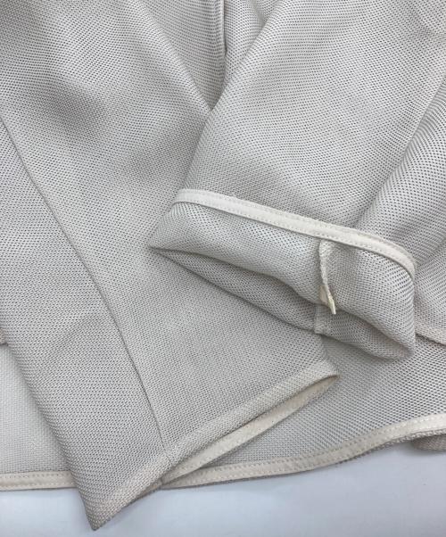 COLLAGE GALLARDAGALANTE（コラージュ ガリャルダガランテ）COLLAGE GALLARDAGALANTE (コラージュ ガリャルダガランテ) メッシュシャツジャケット ベージュ サイズ:Fの古着・服飾アイテム