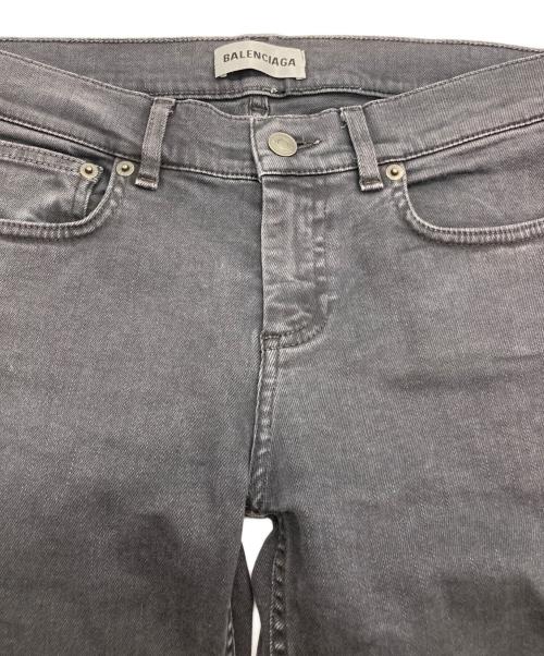 BALENCIAGA（バレンシアガ）BALENCIAGA (バレンシアガ) ストレッチスキニーデニムパンツ ブラック サイズ:34の古着・服飾アイテム