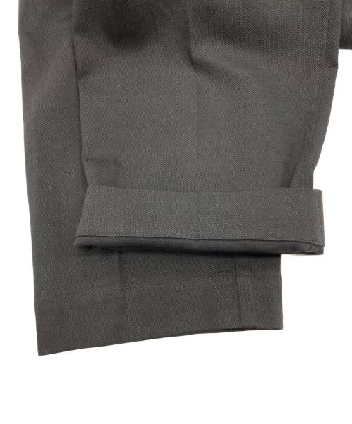 PASSIONE（パシオーネ）PASSIONE (パシオーネ) タックパンツ ブラック サイズ:38の古着・服飾アイテム