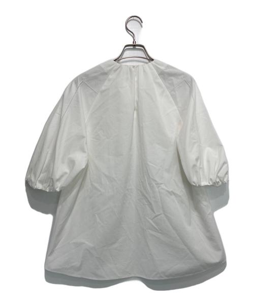 TOMORROW LAND（トゥモローランド）TOMORROW LAND (トゥモローランド) コットントロピカル ラグランスリーブブラウス ホワイト サイズ:36の古着・服飾アイテム