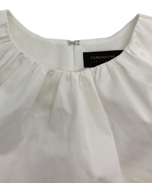TOMORROW LAND（トゥモローランド）TOMORROW LAND (トゥモローランド) コットントロピカル ラグランスリーブブラウス ホワイト サイズ:36の古着・服飾アイテム