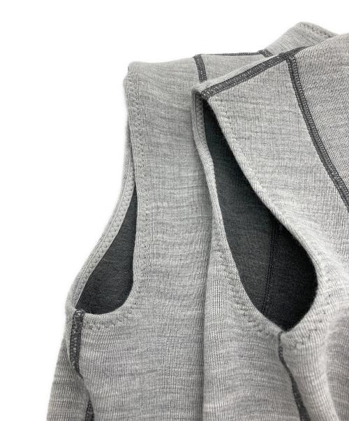 Maison Margiela（メゾンマルジェラ）Maison Margiela (メゾンマルジェラ) ノースリーブスウェット グレー サイズ:40の古着・服飾アイテム