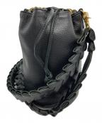 santakuサンタク）の古着「4way grain leather shoulder bag」｜ブラック