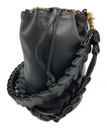 santaku（サンタク）の古着「4way grain leather shoulder bag」｜ブラック