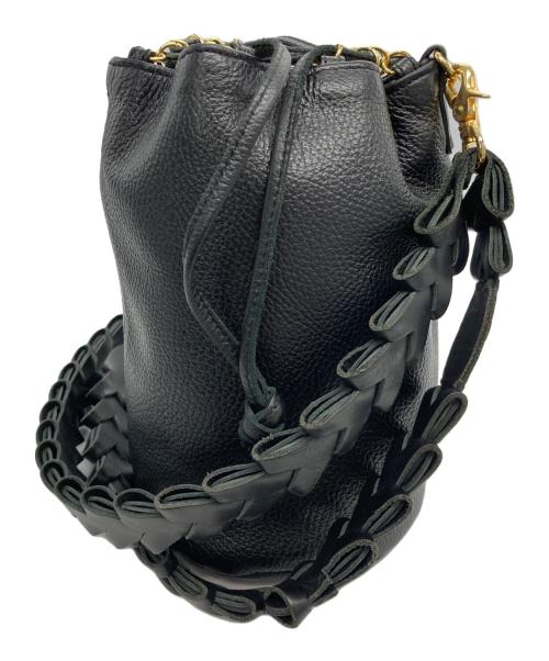 santaku（サンタク）SANTAKU (サンタク) 4way grain leather shoulder bag ブラックの古着・服飾アイテム