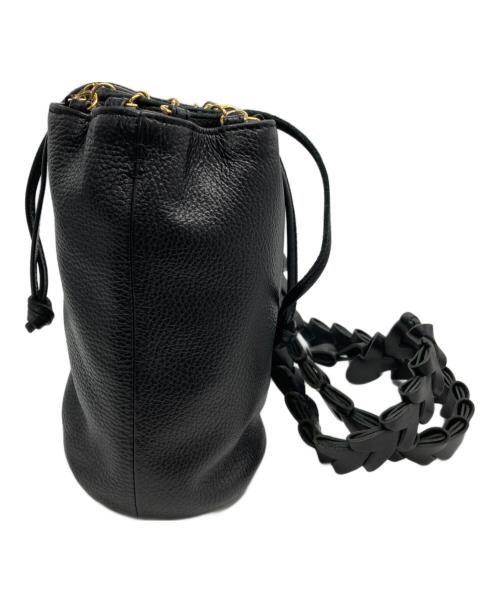 santaku（サンタク）SANTAKU (サンタク) 4way grain leather shoulder bag ブラックの古着・服飾アイテム