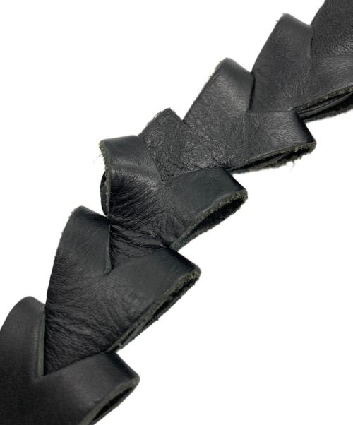 santaku（サンタク）SANTAKU (サンタク) 4way grain leather shoulder bag ブラックの古着・服飾アイテム