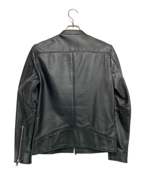 UNITED TOKYO（ユナイテッドトーキョー）UNITED TOKYO (ユナイテッドトーキョー) シングルライダースジャケット ブラック サイズ:1の古着・服飾アイテム