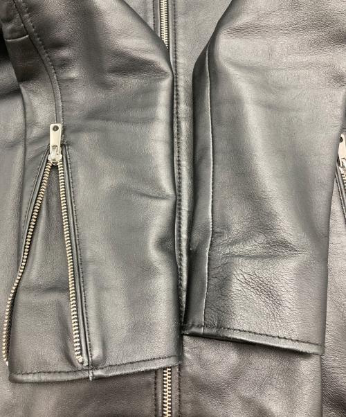 UNITED TOKYO（ユナイテッドトーキョー）UNITED TOKYO (ユナイテッドトーキョー) シングルライダースジャケット ブラック サイズ:1の古着・服飾アイテム